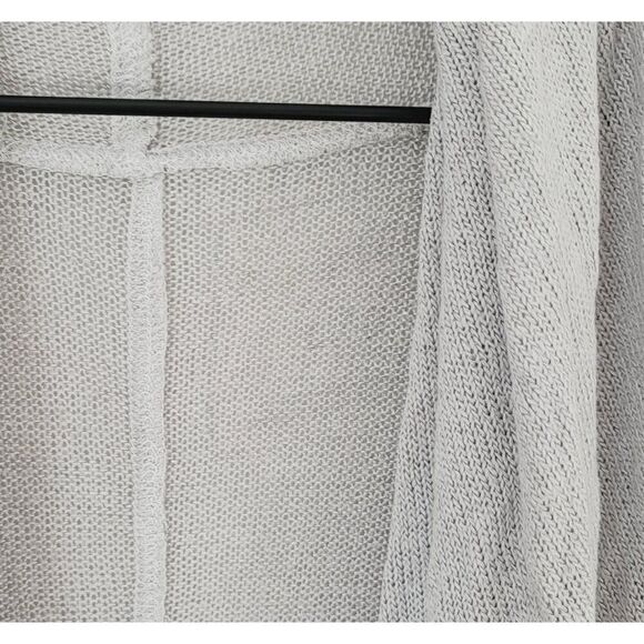 Urban Outfitters Light Grey Wrap Sweater Size Large - Picture 6 of 9